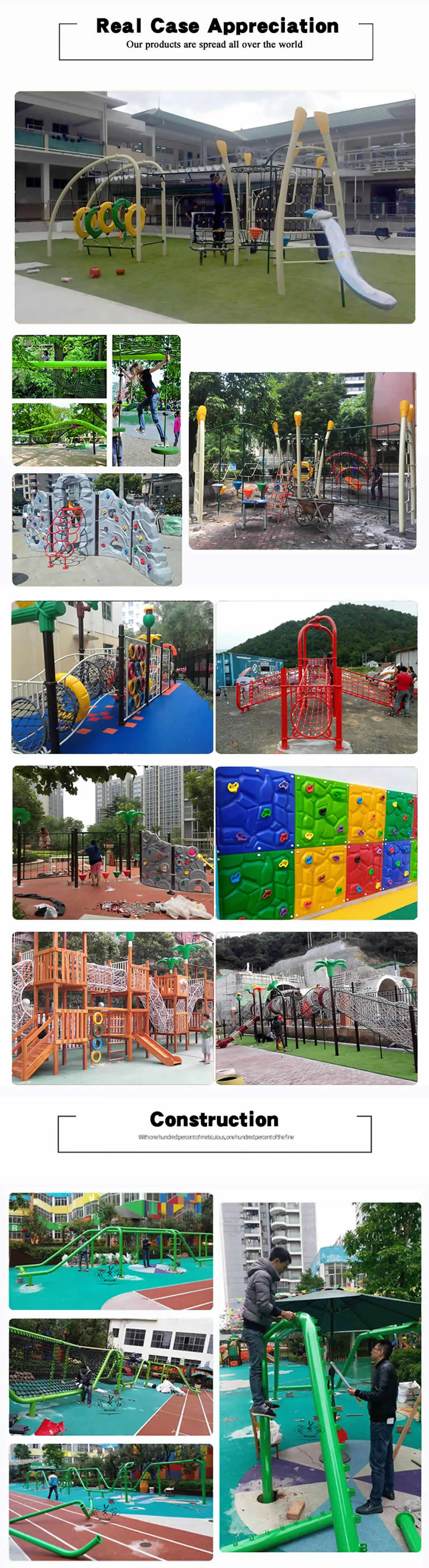 Cheap Price Anti-Crack Outdoor Playground Equipment Amusement Park GS TUV Kids Slide