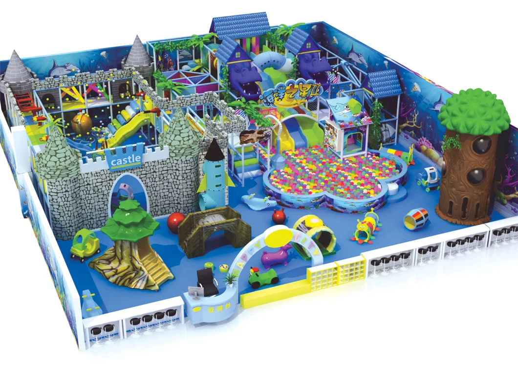 Daycare Center Soft Indoor Playground Area for Kids Ty-14047